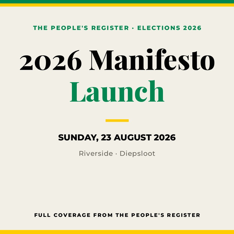 ANC 2026 Local Government Elections Manifesto launch, Sunday 23 August, Riverside, Diepsloot