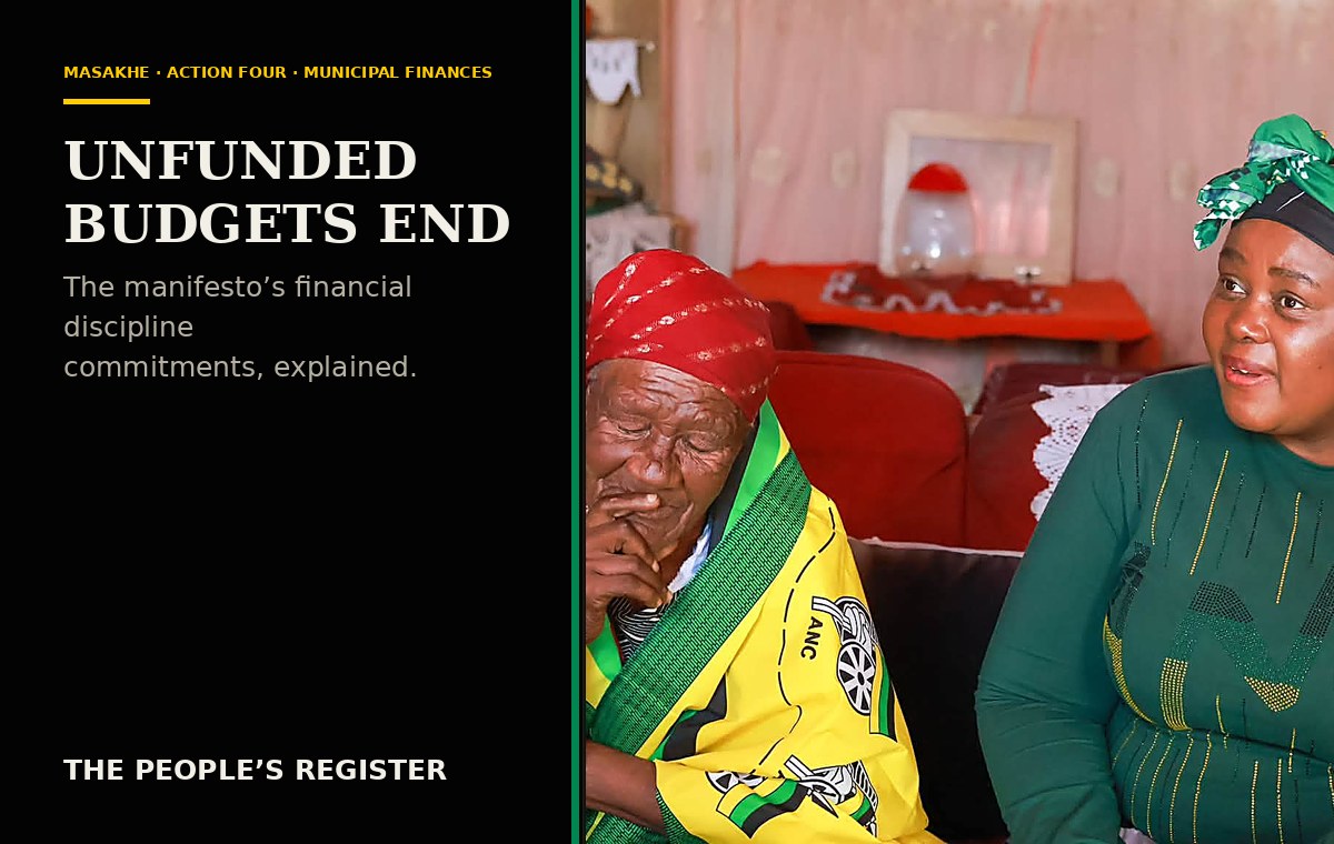 ANC members and volunteers during the voter registration drive, artwork for The People’s Register Action Four explainer