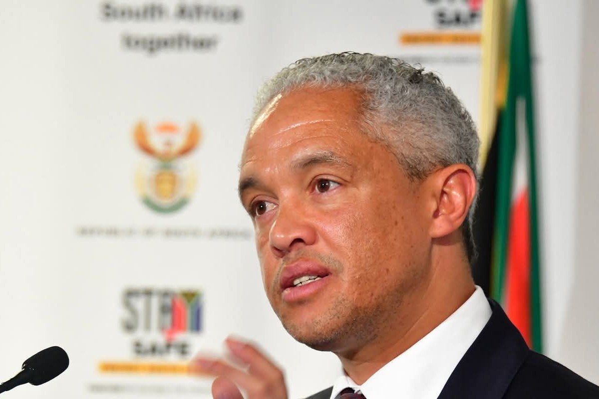 National Treasury Director-General Dr Duncan Pieterse delivering opening remarks